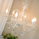 Romantic crystal chandelier for modern children's room