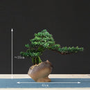 Artificial bonsai tree for indoor decoration and landscaping