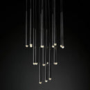 Modern crystal chandelier for elegant indoor lighting