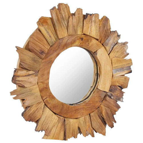 40 cm wall mirror round, home decor wall decal living room decoration - vue 3 sur 7
