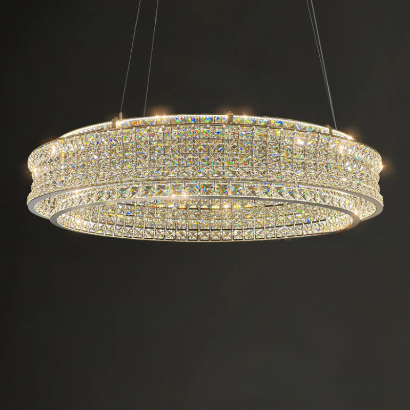 luxury crystal chandelier for restaurant bar and hotel interior