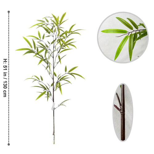 Artificial bamboo leaves for event and party decoration - vue 21 sur 23