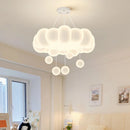 Modern romantic cloud chandelier for children's bedroom interior decoration