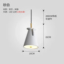 Nordic terrazzo pendant light for modern lighting