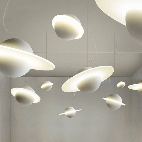 Creative modern wooden pendant light for interior decoration - vue 2 sur 11