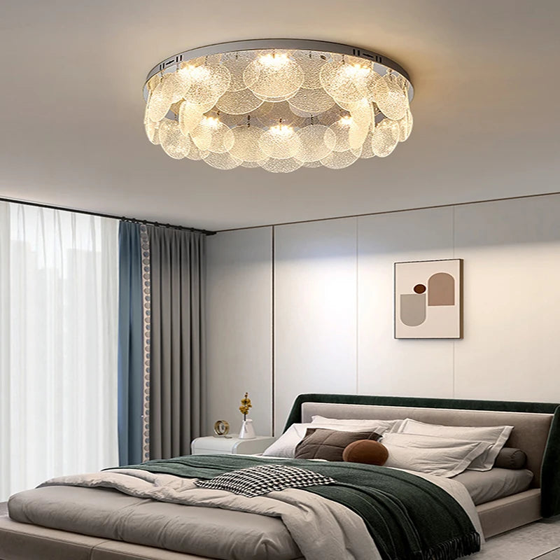 Luxury crystal chandelier postmodern lighting winfordo wf-xd001 - vue 5 sur 9
