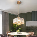 Adjustable hanging pendant light