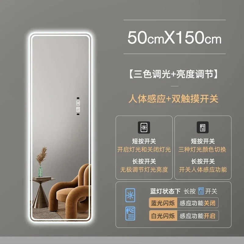 Large smart mirror for interior decoration - vue 11 sur 19
