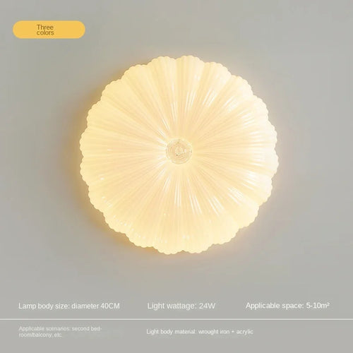 Creative petal chandelier for a warm and soothing atmosphere - vue 13 sur 24