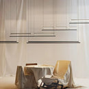 Modern nordic pendant light with long minimalist design
