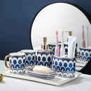 stylish and practical ceramic bathroom accessory set