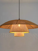 Custom Japanese chandelier for restaurants, bars and zen interior decor
