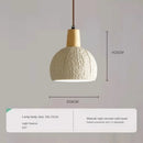Modern wood and marble chandelier for elegant interiors