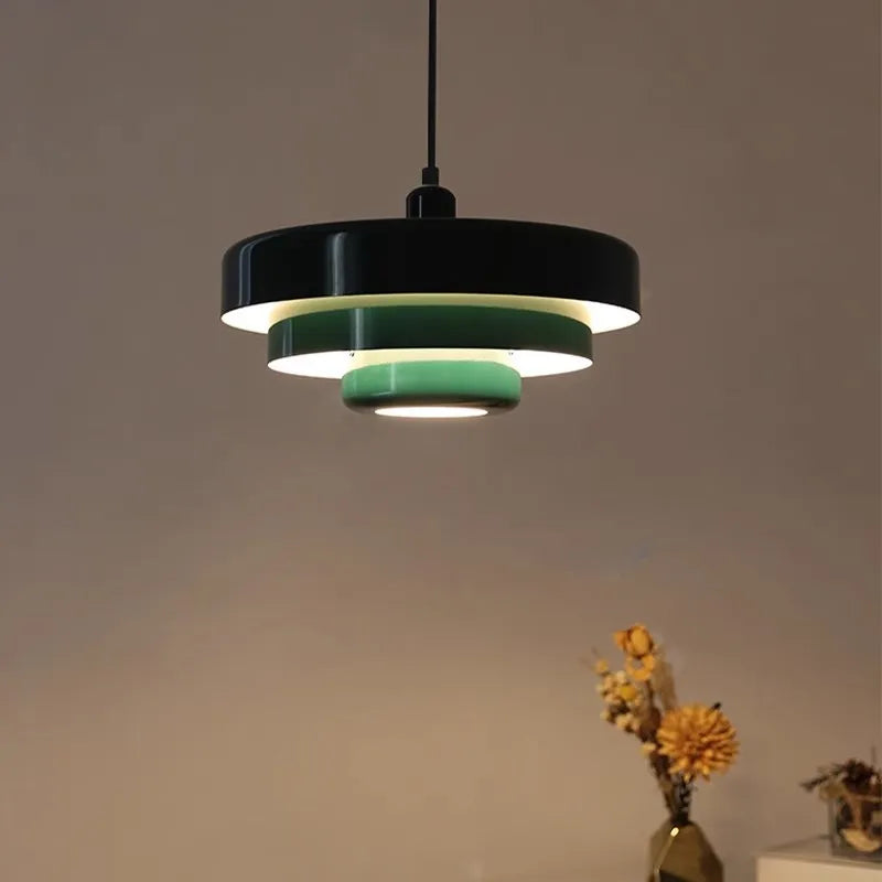 Nordic three-layer LED pendant light