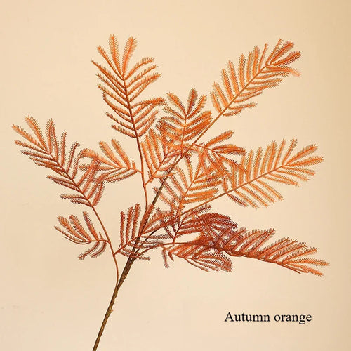 Artificial mimosa plant for rustic decor and photography accessories - vue 10 sur 10