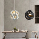 Nordic creative wabi-sabi LED pendant light for home, restaurant, and bar