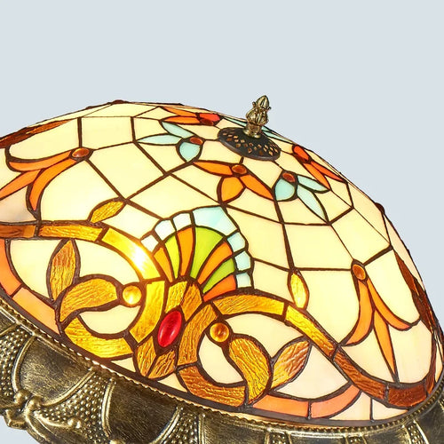 Baroque ceiling light in bohemian glass for modern decor - vue 4 sur 8