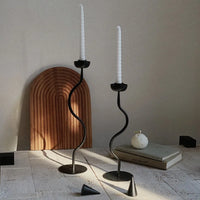 Retro metal candle holder for creative wedding decoration