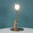 Modern resin animal floor lamps with LED lighting