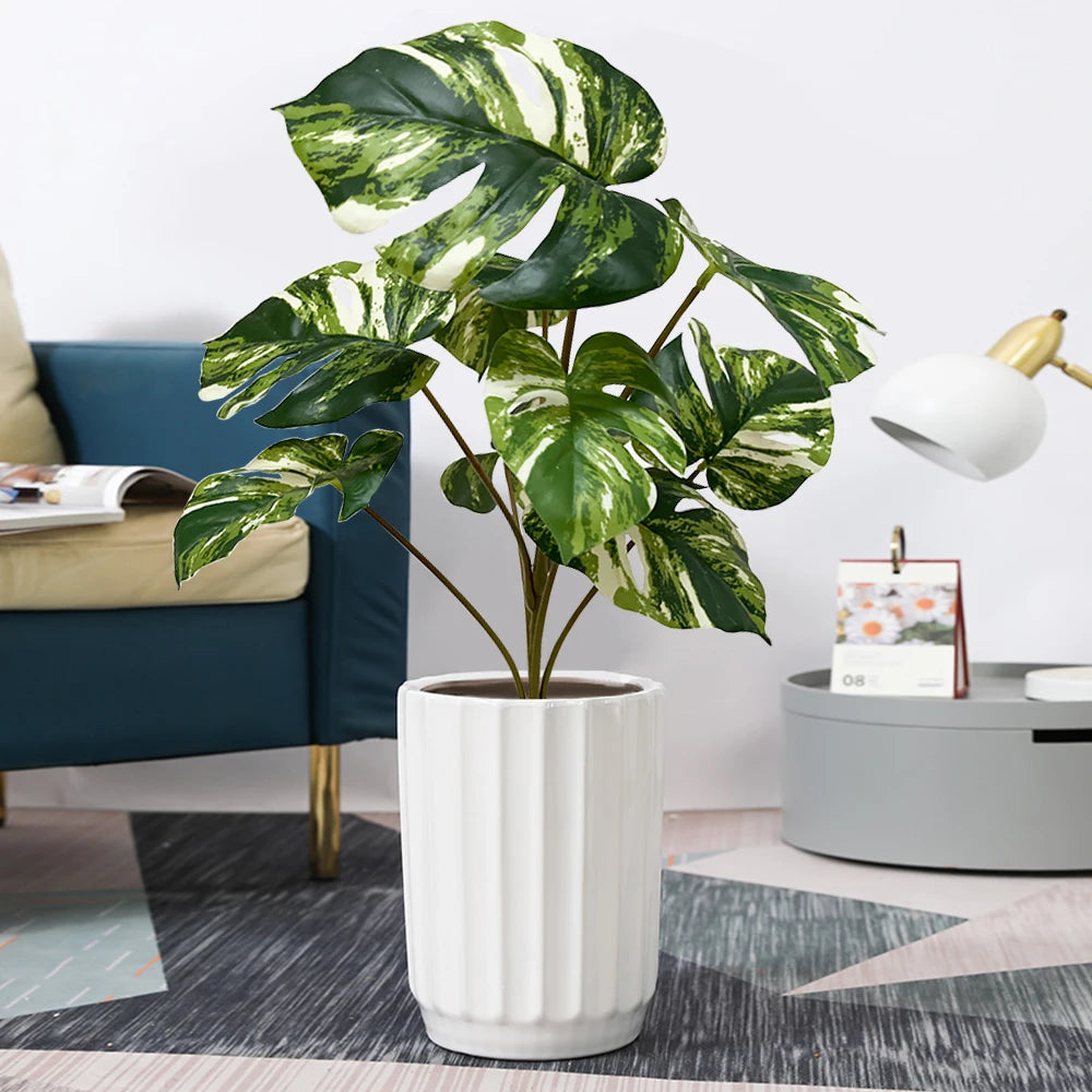 Realistic artificial tropical plant for indoor and outdoor decoration