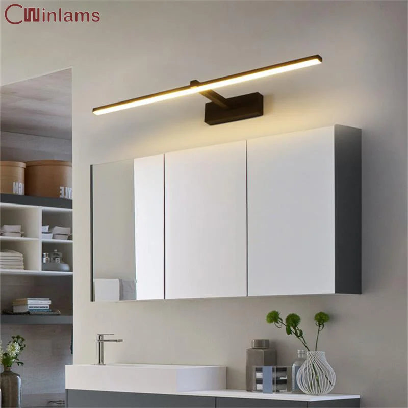 bathroom cabinet lighthouse mirror with LED light