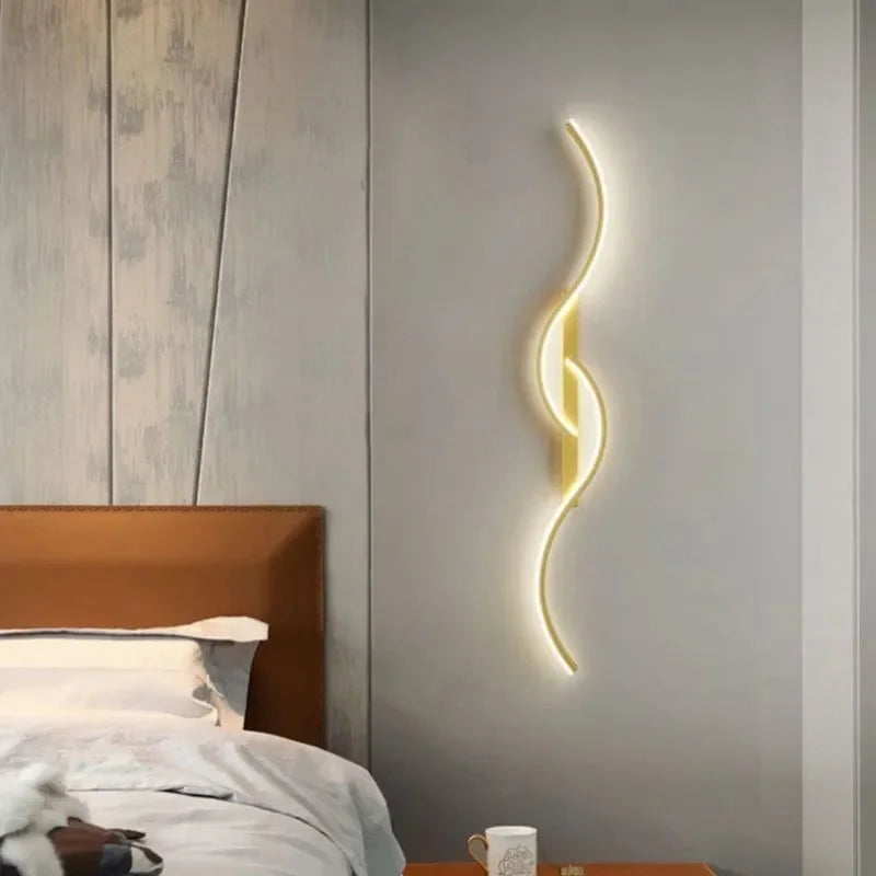 Modern minimalist LED wall light