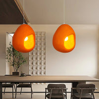 Nordic wabi sabi style LED pendant light for café