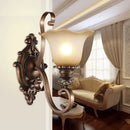 Retro iron wall light industrial style for interior decoration