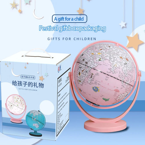 smart desk lamp with globe creative gift for kids - vue 4 sur 14