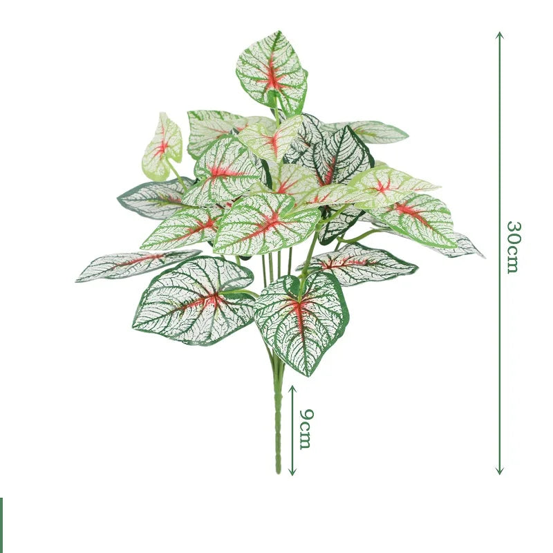 Artificial silk bamboo leaves for elegant decoration - vue 26 sur 32