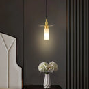 Modern decorative chrome iron pendant light for interiors