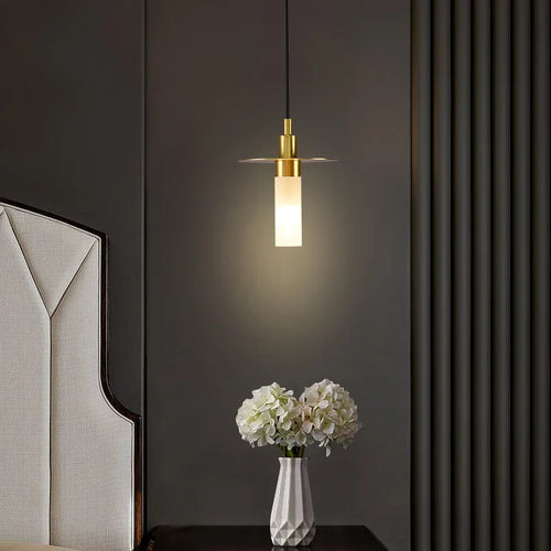 Modern decorative chrome iron pendant light for interiors - vue 3 sur 9