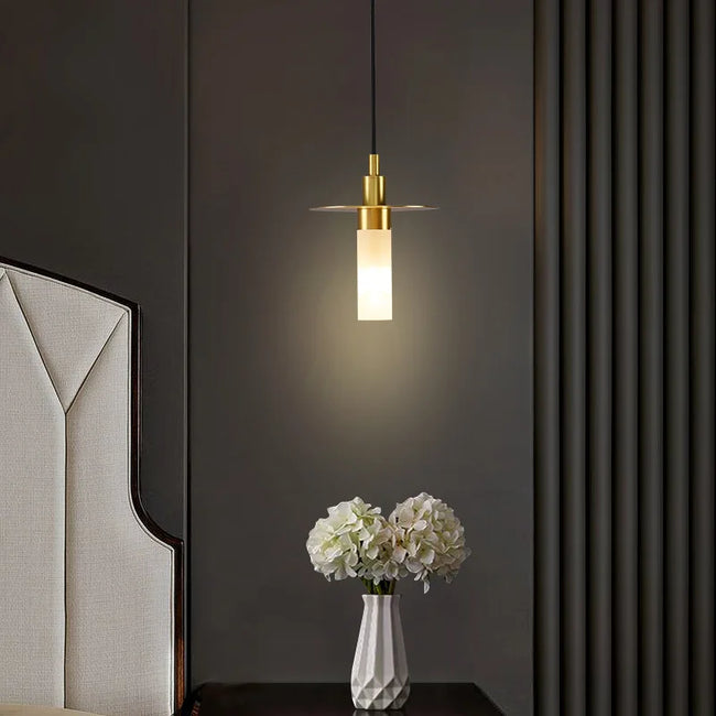 Modern decorative chrome iron pendant light for interiors