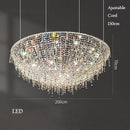 Luxury retro crystal chandelier for interior decoration