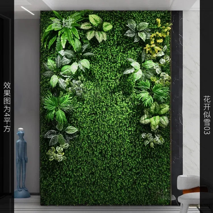 Artificial plant wall for outdoor decoration and landscaping - vue 25 sur 30