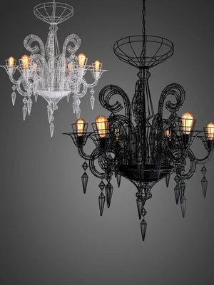 Modern alloy designer pendant light for elegant interiors