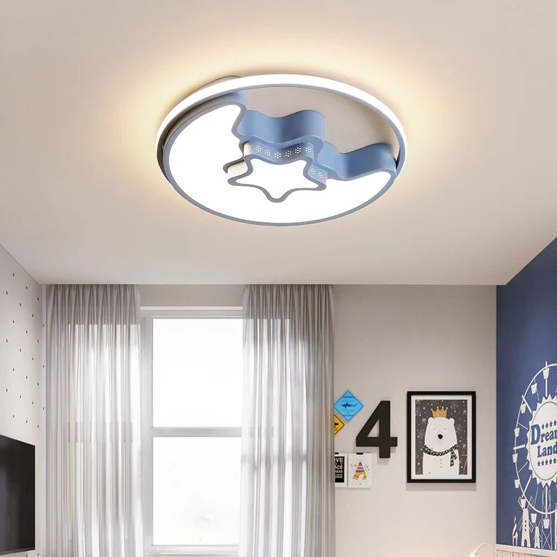 Modern LED children's cartoon ceiling light