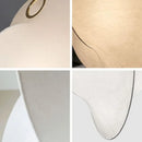 Nordic silk LED wabi sabi pendant light for home decoration