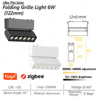 Smart magnetic Tuya Zigbee dimmable spotlight