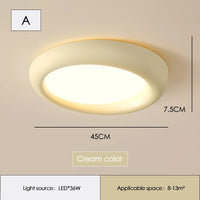 Modern minimalist ceiling light for contemporary interiors