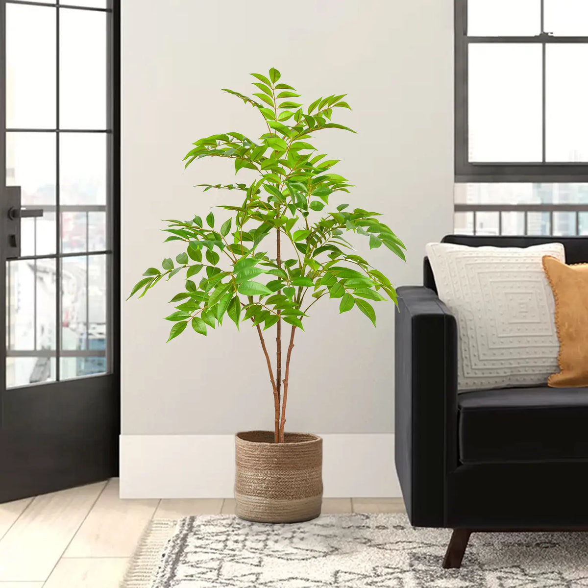 Large artificial plants faux branches for indoor and outdoor decoration - vue 5 sur 14