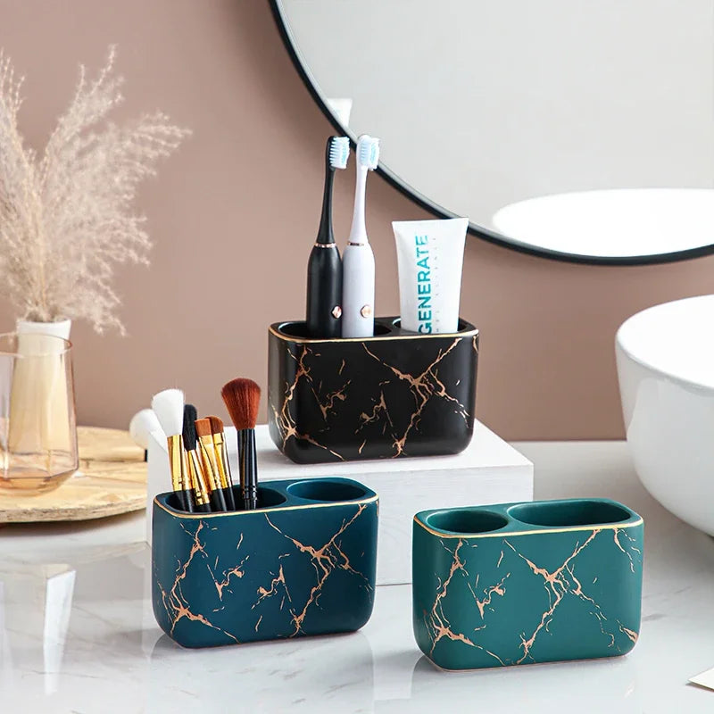 luxury electric toothbrush holder for bathroom and storage