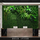 Artificial plant wall for outdoor decoration and landscaping