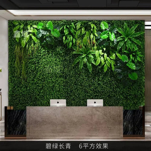 Artificial plant wall for outdoor decoration and landscaping - vue 7 sur 30