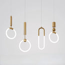 Modern nordic waterproof decorative LED pendant light