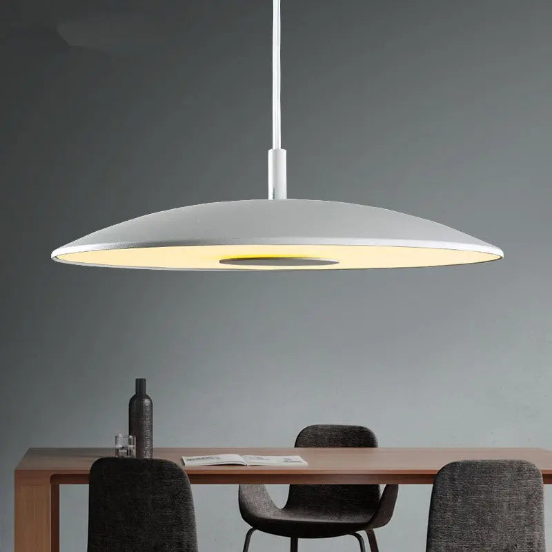 Nordic iron design LED pendant light for elegant interiors - vue 3 sur 6