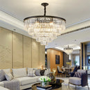 Modern crystal chandelier for elegant indoor décor