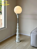 Medieval style LED floor lamp for modern interiors