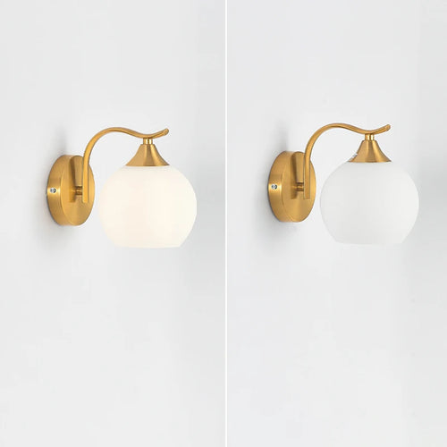 Luxury glass art deco wall light for indoor use - vue 7 sur 21