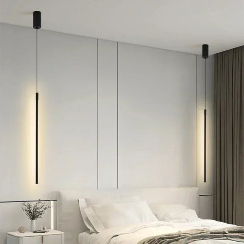 Modern LED pendant light for elegant interior decor - vue 3 sur 8